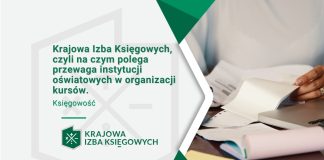 Krajowa Izba Księgowych, czyli na czym polega przewaga instytucji oświatowych w organizacji kursów.