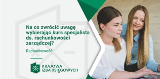Na co zwrócić uwagę wybierając kurs specjalista ds. rachunkowości zarządczej