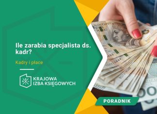 Ile zarabia specjalista ds. kadr