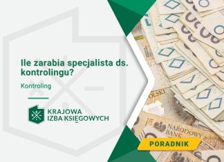 Ile zarabia specjalista ds. kontrolingu