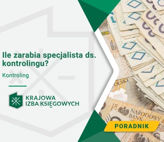 Ile zarabia specjalista ds. kontrolingu