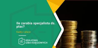 Ile zarabia specjalista ds. płac