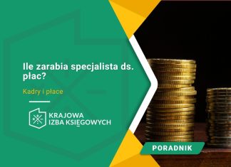 Ile zarabia specjalista ds. płac