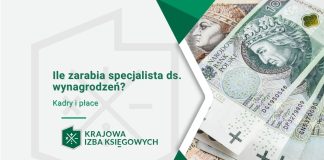 Ile zarabia specjalista ds. wynagrodzeń