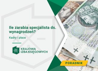 Ile zarabia specjalista ds. wynagrodzeń