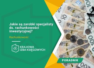 Jakie są zarobki specjalisty ds. rachunkowości inwestycyjnej