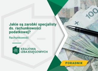 Jakie są zarobki specjalisty ds. rachunkowości podatkowej