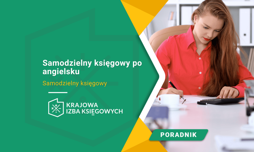 Samodzielny księgowy po angielsku