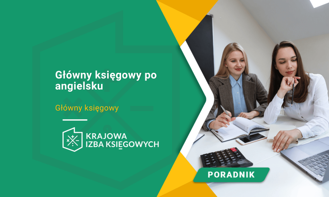 Główny księgowy po angielsku