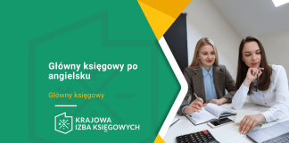 Główny księgowy po angielsku