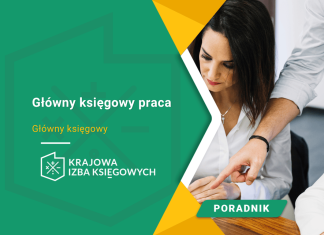 Główny księgowy praca