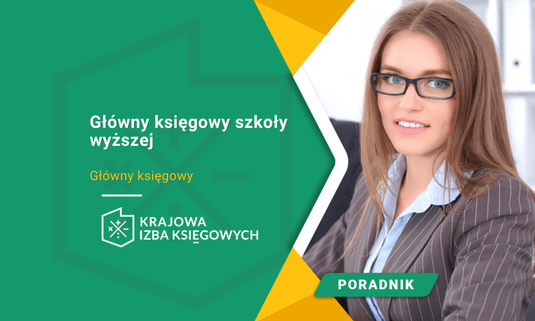 Główny księgowy szkoły wyższej