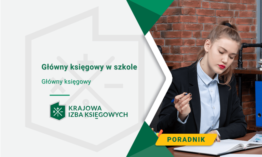 Główny księgowy w szkole