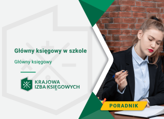 Główny księgowy w szkole