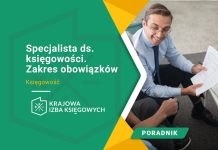 specjalista ds księgowości zakres obowiązków