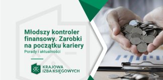 mlodszy kontroler finansowy zarobki na poczatku kariery