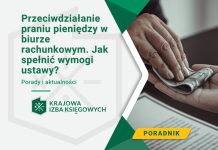 przeciwdziałanie praniu pieniędzy w biurze rachunkowym jak spełnić wymogi ustawy