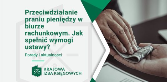 przeciwdziałanie praniu pieniędzy w biurze rachunkowym jak spełnić wymogi ustawy