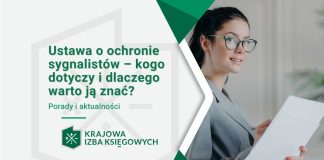 ustawa o ochronie sygnalistów kto powinien ją znać