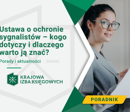 ustawa o ochronie sygnalistów kto powinien ją znać