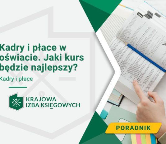 kadry i płace w oświacie jaki kurs będzie najlepszy