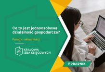 co to jest jednoosobowa działalność gospodarcza