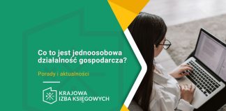 co to jest jednoosobowa działalność gospodarcza