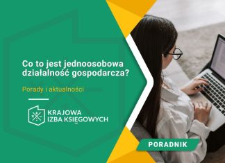 co to jest jednoosobowa działalność gospodarcza