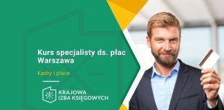Kurs specjalisty ds. płac Warszawa