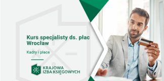 Kurs specjalisty ds. płac Wrocław