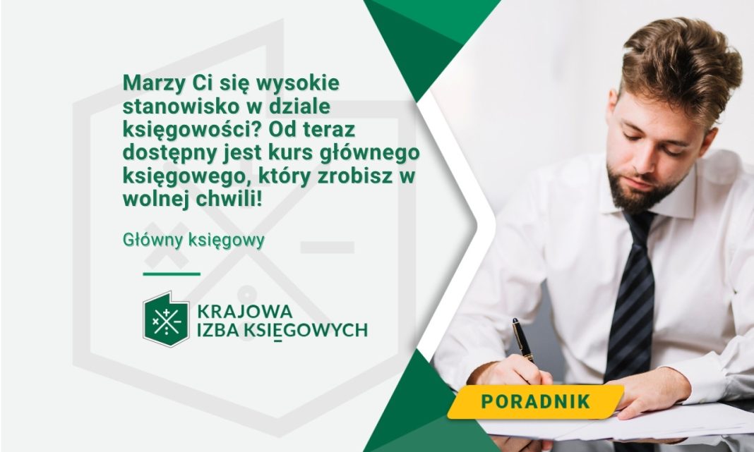 Marzy Ci się wysokie stanowisko w dziale księgowości Od teraz dostępny jest kurs głównego księgowego, który zrobisz w wolnej chwili!