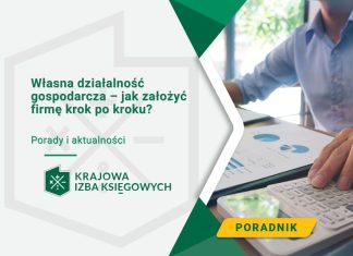 własna działalność gospodarcza jak założyć firmę krok po kroku