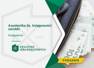 Asystentka ds. księgowości zarobki