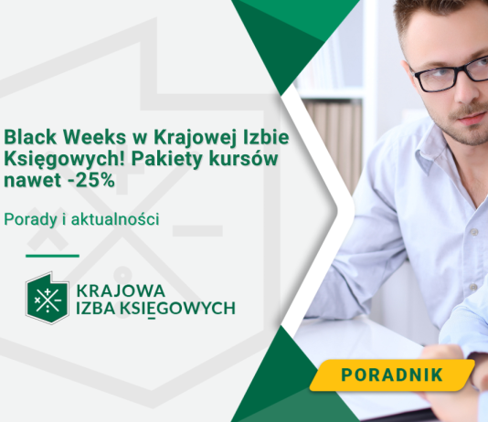Black Weeks w Krajowej Izbie Księgowych!