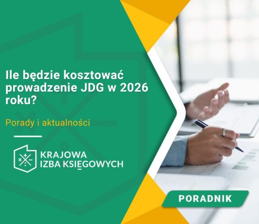 Ile będzie kosztować prowadzenie JDG w 2026 roku? Ile będzie kosztować prowadzenie JDG w 2026 roku