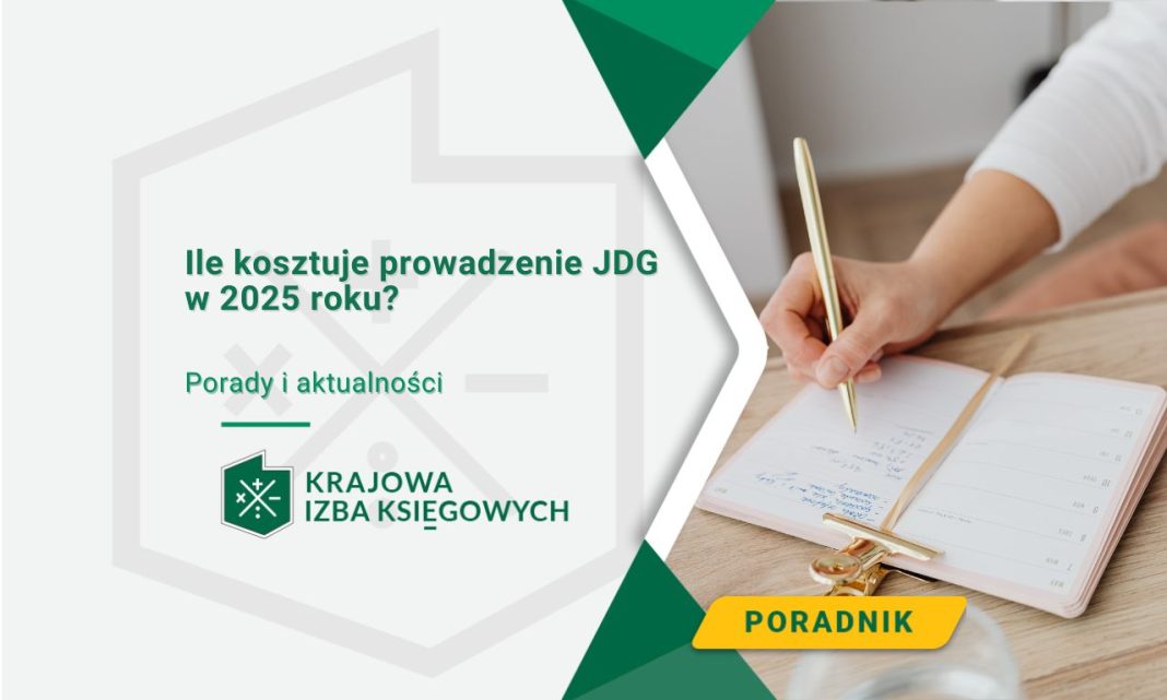 Ile kosztuje prowadzenie JDG w 2025 roku