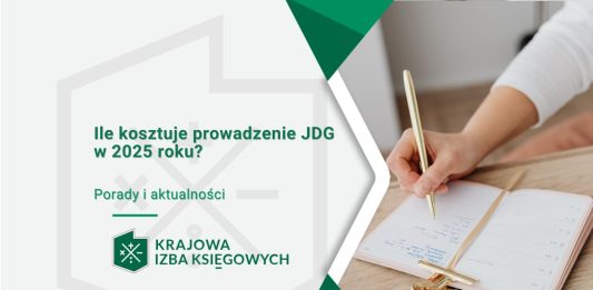 Ile kosztuje prowadzenie JDG w 2025 roku