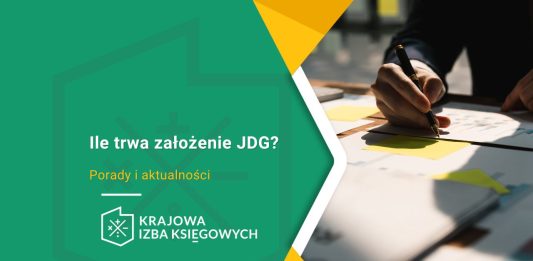 Ile trwa założenie JDG