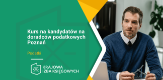 Kurs na kandydatów na doradców podatkowych Poznań
