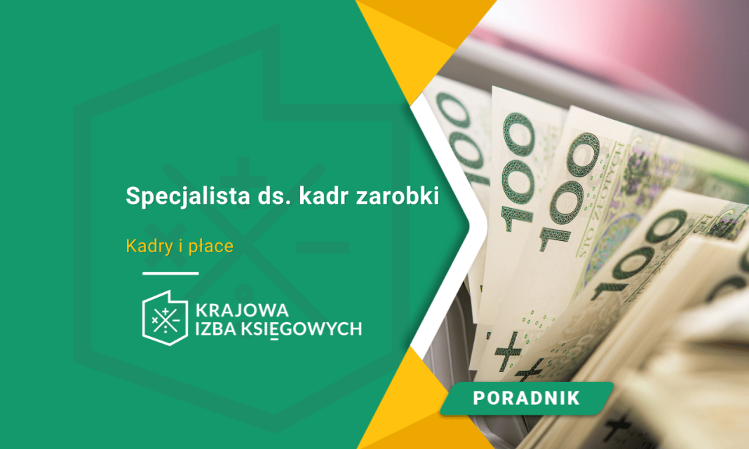 Specjalista ds. kadr zarobki