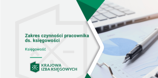 Zakres czynności pracownika ds. księgowości