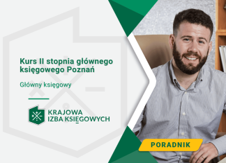 Kurs II stopnia głównego księgowego Poznań