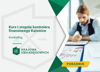 Kurs I stopnia kontrolera finansowego Katowice
