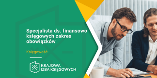 Specjalista ds. finansowo księgowych zakres obowiązków