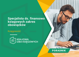 Specjalista ds. finansowo księgowych zakres obowiązków