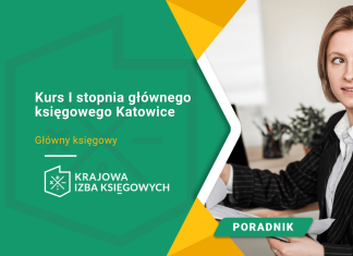 Kurs I stopnia głównego księgowego Katowice