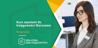 Kurs asystent ds. księgowości Warszawa