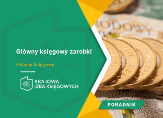 Główny księgowy zarobki