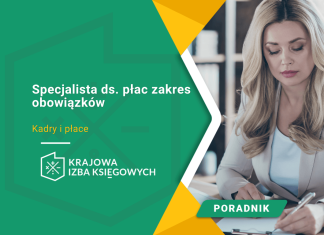 Specjalista ds. płac zakres obowiązków