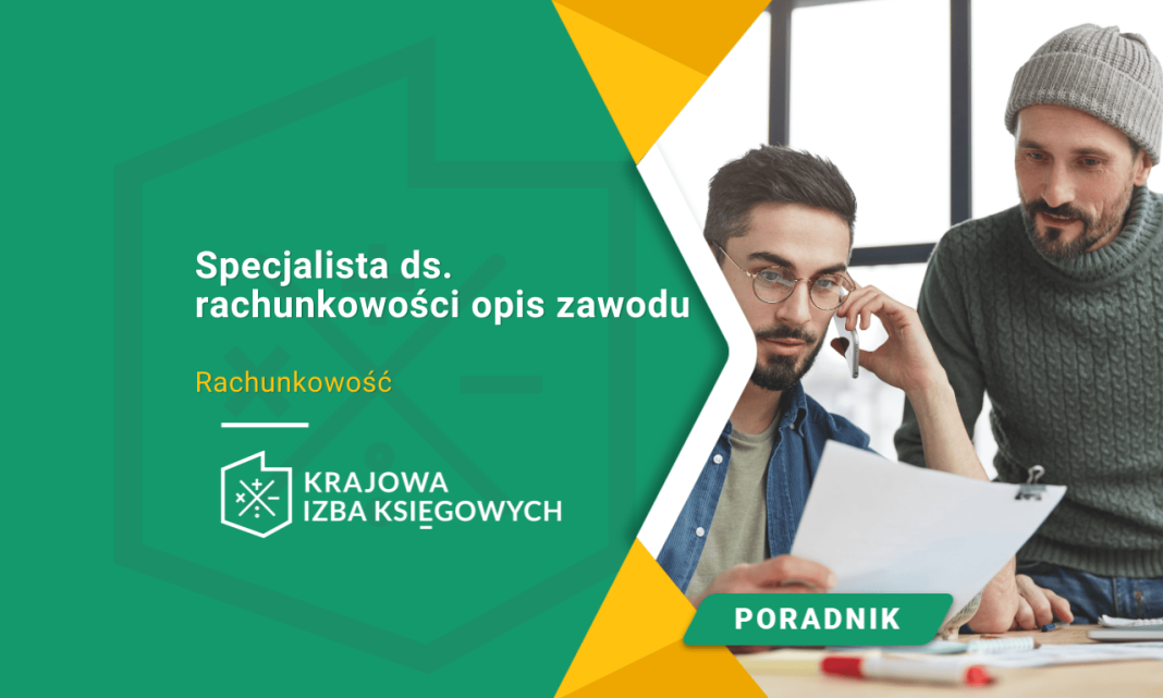 Specjalista ds. rachunkowości opis zawodu